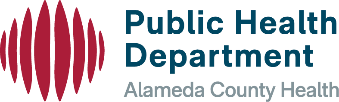 Logo for Alameda County Public Health Department